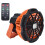 Camping Fan with LED Light and Hook, USB Rechargeable 2