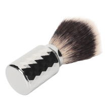 Nylon Beard Foam Brush Alloy Handle Rich Lather Ergonomic Grooming Tool