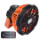 Camping Fan with LED Light and Hook, USB Rechargeable 4