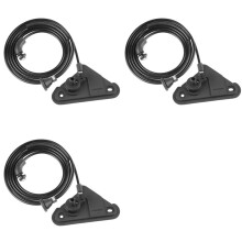 3X Bonnet Hood Release Cable for Mondeo S-Max 2006-2015 1675575 1487855 1751277
