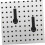 2pcs Heavy Duty Pegboard Hooks for Secure Garage Storage and Versatile Tool Organization 5
