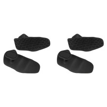 4X Luvas Protetoras de Mão de Borracha Ergonômicas Antiderrapantes para Levantamento de Peso, Flexões, Treinamento de Academia e Exercícios