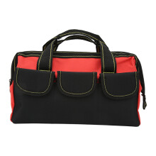 13in Oxford Tool Storage Bag Waterproof Handbag for Home Shop & Garage in Red