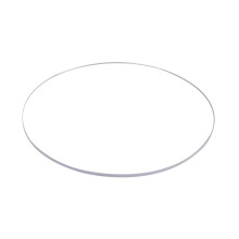 Acrylic Sheet 15cm Transparent Round PMMA Panel 1mm Thick for Craft Base Display
