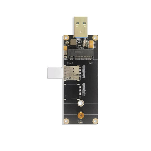 LTE Module Development Board M.2 Ngff to USB 3.0 Adapter with  SIM Card Slot 4G EM05/06/12/20 1
