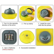 Juguete Eléctrico para Gatos con Movimiento de Tela y Ratón, Plato Interactivo Automático para Gatos, 4 Velocidades.