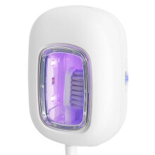 UV Toothbrush Cover with Dual UVC Light - Portable Disinfectant Case for Electric & Manual Brushes