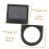 Push Button Label Frame 25x17mm Panel Mount Indicator Plate for Clear Status Display 50pcs 3