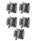 5Pcs -Compatible Port Replacement for  Series X Console Socket Interface Connector 1
