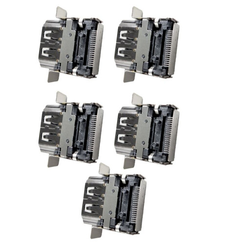 5Pcs -Compatible Port Replacement for  Series X Console Socket Interface Connector