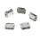 20 USB Female Type a 4-Pin DIP Right Angle Plug Jack with 50Pcs Micro-USB Type B Female 5Pin SMT Socket Jack Connector 5