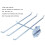 Pegboard Tool Holder Galvanized Steel Rack for Clear Garage Organization and Workshop Wall Storage 5