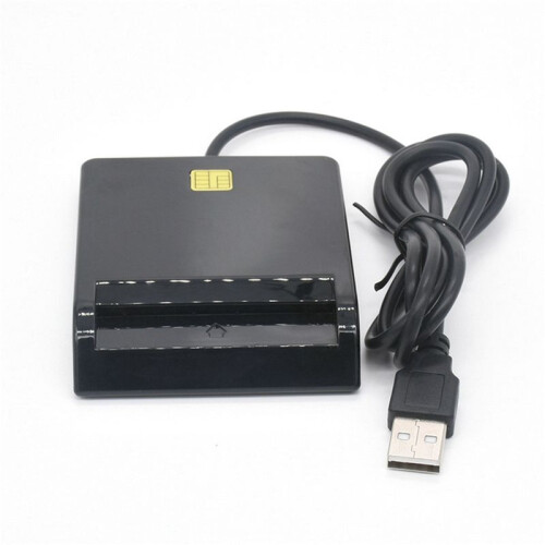 2X USB  Card Reader for Bank Card IC/ID EMV Card Reader High Quality for Windows 7 8 10 for Linux OS USB-CCID ISO 1