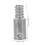 2Pcs Metal Threaded Broom Handle Replacement Tips, Durable Alloy Universal Mop and Pole Adapter 2