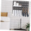 Pegboard Wall Organizer No Drill 28x28cm Plastic Panel for Garage Kitchen SpaceSaving Tool Storage 5