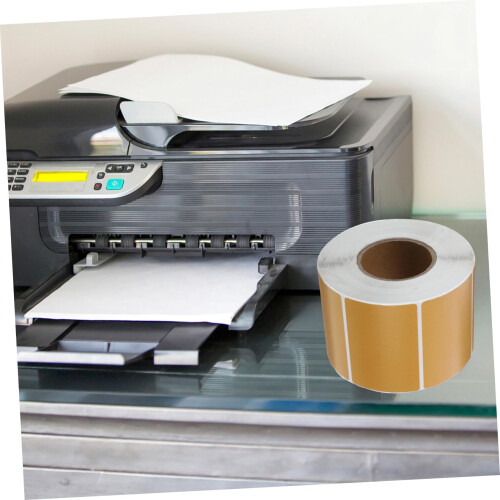 Thermal  Labels Roll SelfAdhesive Smudge ScratchResistant for Barcode and Mailing 2