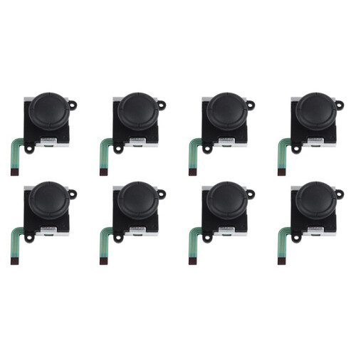 8X 3D Analog Joystick Thumb Sticks Sensor Replacements for   Joy con Controller
