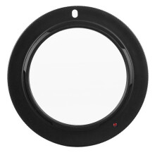 1 Pcs Super Slim Lens Adapter Ring & 1 Pcs M42 to M42 Focusing Helicoid Ring Adapter 12 - 17mm Macro Extension Tube