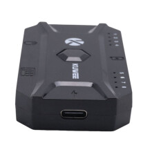 5X -Hub USB 5.0-Konverter Kabelgebundene Tastatur und Maus zum Wireless-Hub-Adapter Unterstützt 8 Geräte für Tablets, Laptops und Mobilgeräte