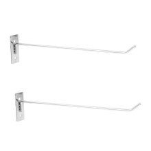 2Pcs Metal Pegboard Hooks Heavy Duty for Garage Organization Tools Kitchen and Crafts