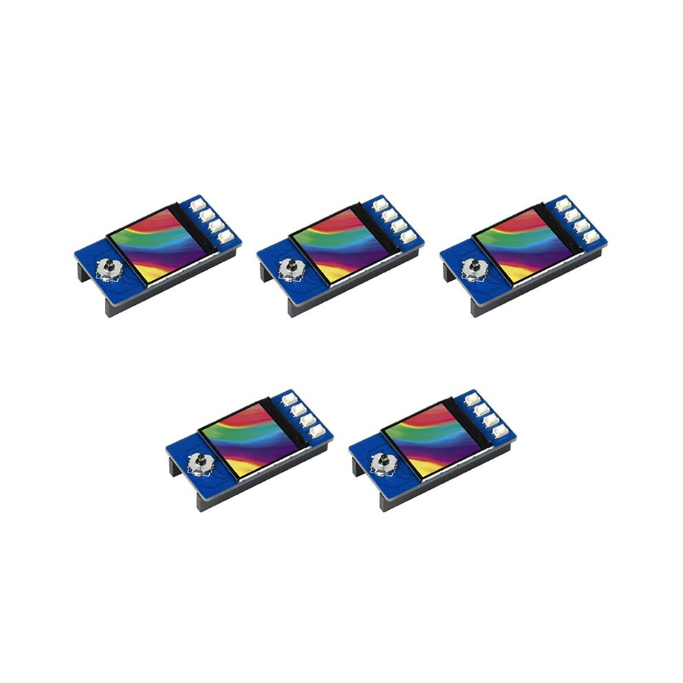 5X Waveshare 1.3 Inch Lcd Display For Raspberry Pi Ips Screen Display Module, 65K Rgb Colors, 240X240 Pixels 6032244104064