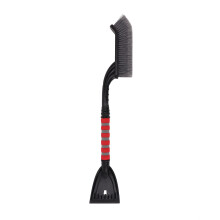 Abnehmbarer Eiskratzer Schneebesen 66cm mit Schaumgriff für Autos LKWs Grau