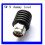 2 Stück -Koax 5W N-Stecker 50 Ohm -3GHz Blindlaststecker 6