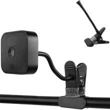 Flexible Clip Clamp Mount for Blink XT/XT2 Camera, Outdoor Ideal Clip to Cribs, Shelves, and Furniture