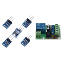 5PCS AMS1117-3.3  Voltage Regulator Step Down Power Supply Module with XH-M601Battery  Power Supply Control Board