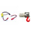 1 Pcs for WPL Automatic All-Metal Winch & 1 Set Winch Control Cable Winch 3CH Control 1