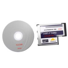 3-Poorts USB 3.0 Express-Kaart 54 mm PCMCIA Express-Kaart voor Laptop NIEUW