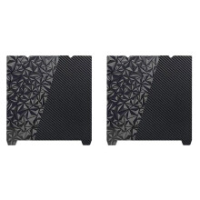 2X H1H 3D-Druckerplattform K1 K1C Blatt 235x235mm, Glatte H1H-Bauplatte, Druckbett Aus Federstahl, D