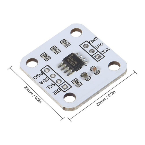 12Pcs AS5600 Magnetic Encoder Magnetic Induction Angle Measurement Sensor Module 12Bit High Precision 2