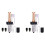 2X Hotend Kit for Flashforge Adventurer 5M/5M Pro,Quick Replaceable Hot End Assembly 0.2/0.4/0.6mm Hardened Steel Nozzle 1