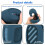 TXESIGN Silicone Case Shockproof Protective Carrying Case Dustproof Speaker Stand  Cover for  Clip 5 Speaker Grey 5