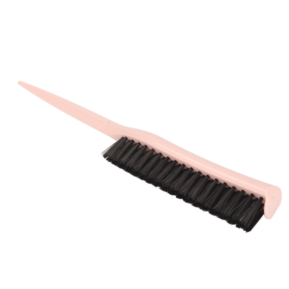Unisex Pink Hair Teasing Comb 3 Row Nylon For Big Hair Ergonomic & Portable