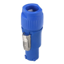 60Pcs 3 PIN AC Powercon Connector Male Plug NAC3FCA NAC3FCB AC Cable 20A 250V Power Plug Adapter for Stage Light(A)