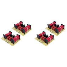 4x 150W HiFi Crossover Filter Module 3 Way Speaker Frequency Divider for DIY Home Speaker Treble Medium Bass