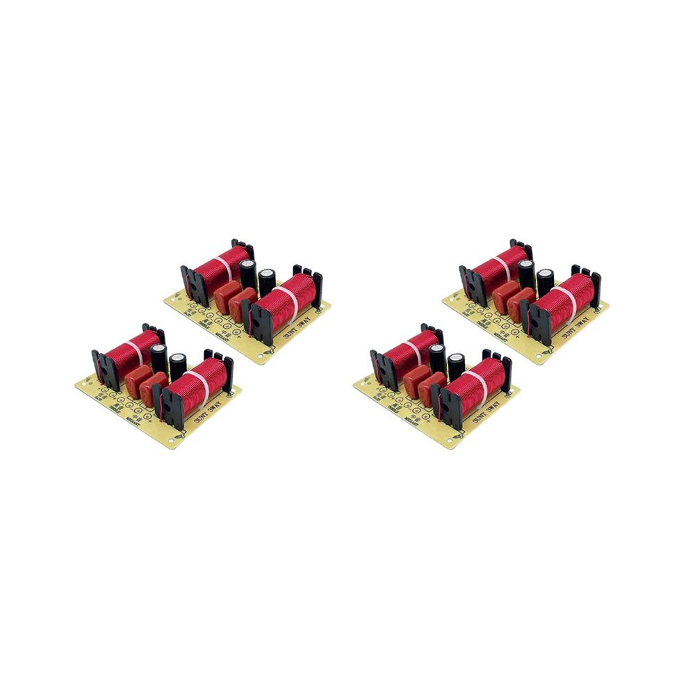 4X 150W Hifi Crossover Filter Module 3 Way Speaker Frequency Divider For Diy Home Speaker Treble Medium Bass 6031443656626
