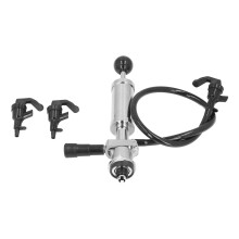 4Inch Threaded Beer Keg Tap Party Pump Steel Beer Party Pump with Beer Faucet for American S System