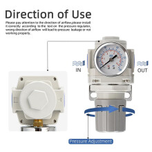 Air Pressure Regulator Compact for Small Air Compressors, DIY Projects Air Pressure Reducing Valve