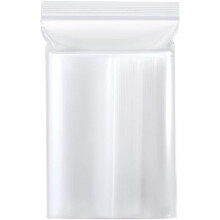 100 Pack 10 Mil Moisture Barrier Bags Clear Resealable Food Storage 30x42cm Heavy Duty Reusable