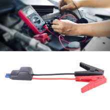 Vehicle Battery Jump Start Cable 1.5m with Crocodile Clips ABS Accessory