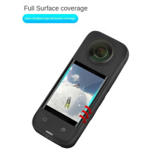 Pour Insta360X3 Verre Trempé Film HD Protecteur D'éCran 2PCS Film de Protection Incurvé Protecteurs Accessoires