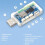 RP2040-GEEK Development Board RP2040 Microcontroller 1.14Inch 65K Colour LCD USB Download Debugger for Raspberry Pi 6