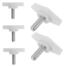 5pcs Adjustable Mannequin Stand Screws for Dress Form Base Secure Display Lock Retail Use