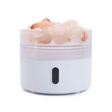Salt Stone Lamp Diffuser Humidifier USB Aromatherapy Night Light Mist Air Humidifier for Bedroom, Office, Home, Car