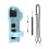 for  Osmo Pocket 3 Protective Case Camera Lens Screen Anti-Fall Upper Cover Storage Bring Rope Accessor 1