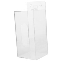 Wall Mount Glove Dispenser Clear Acrylic Glove and Mask Holder for Home and Lab Organization