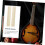 Mandolin Nut and Saddle Replacement Set for Quick Playability Restore, Easy Onstage Swap, 2pcs 3